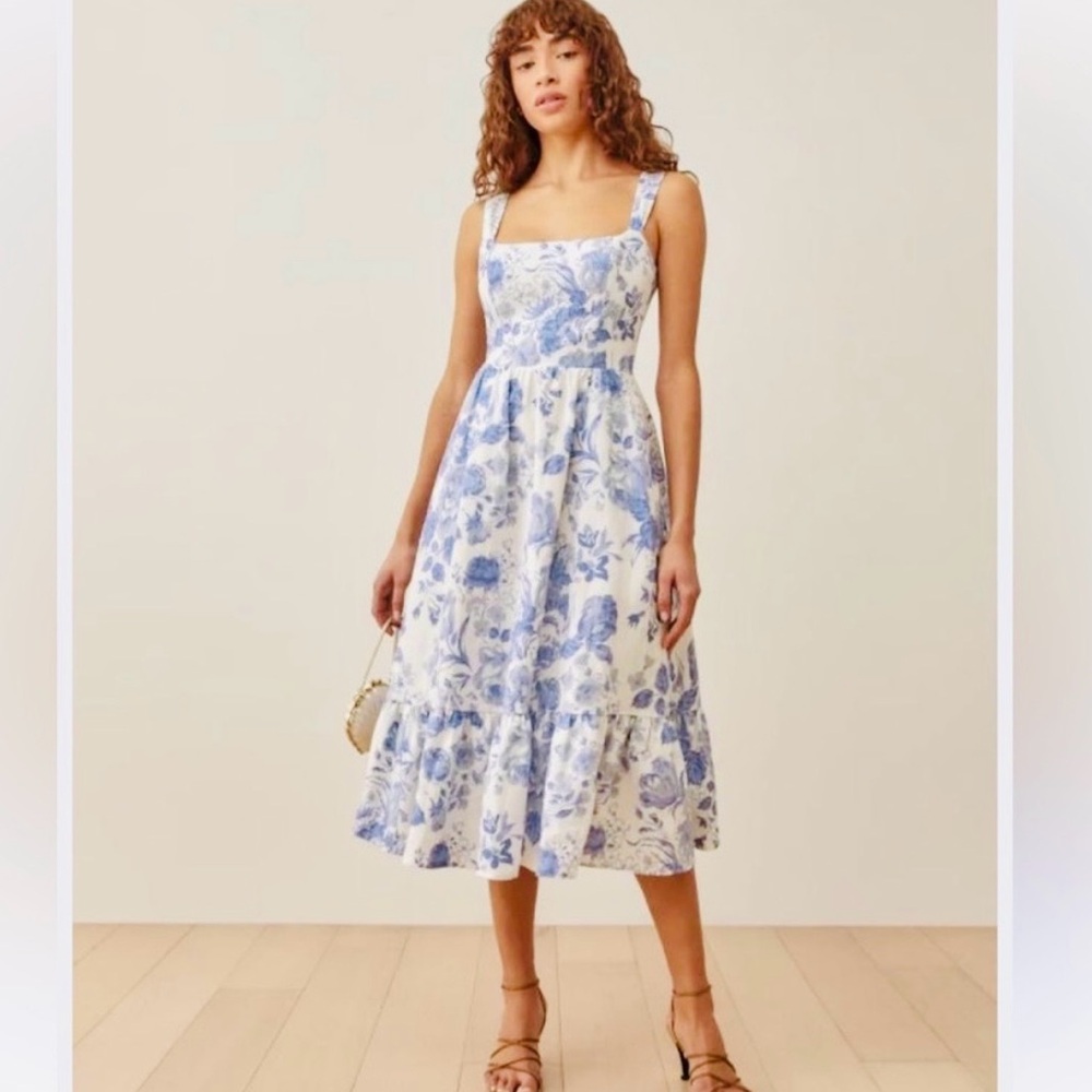 Reformation Floral Midi Dress - Picture 6 of 6